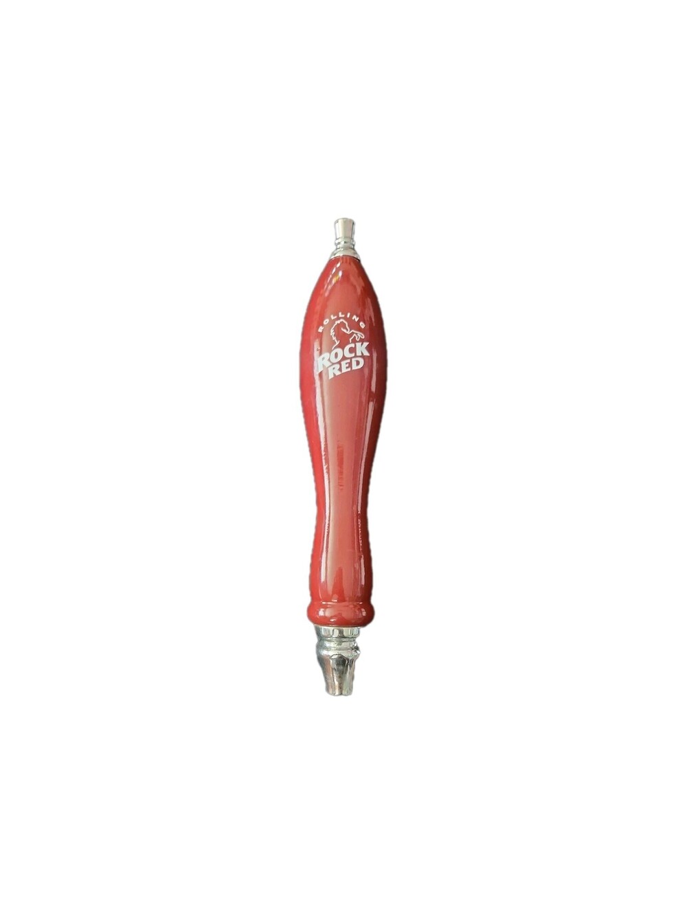 Rickard's Red Beer Tap Handle 7.5” Red With Brass Connectors